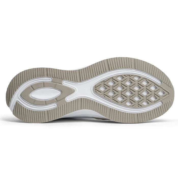 The Axis in Ivory Suede by Amberjack - Outsole View