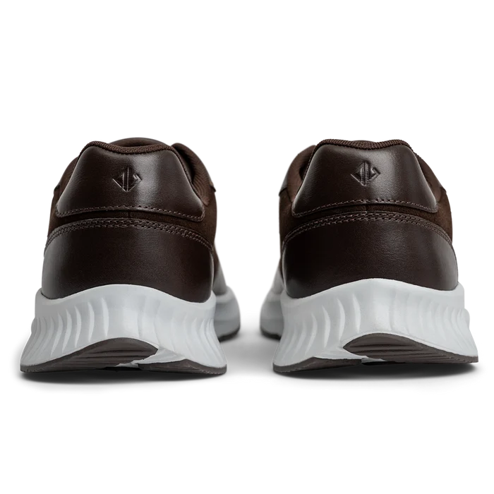The Axis in Walnut Suede by Amberjack - Back View