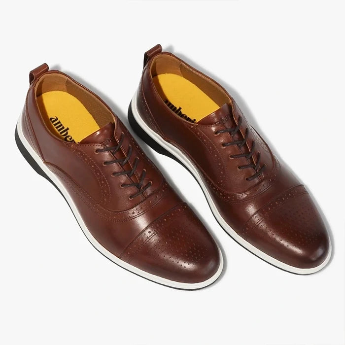 The Cap-Toe Coffee 3/4 View