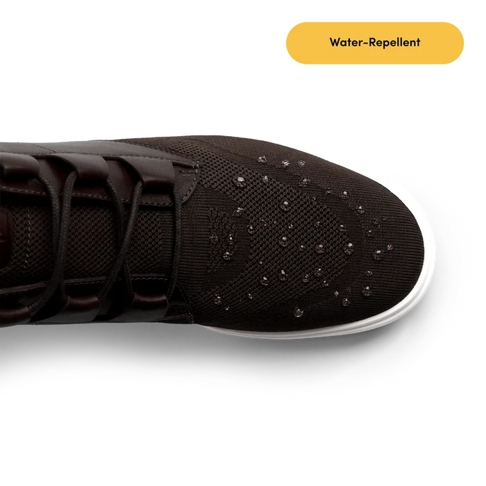 The Element in chestnut knit toe View