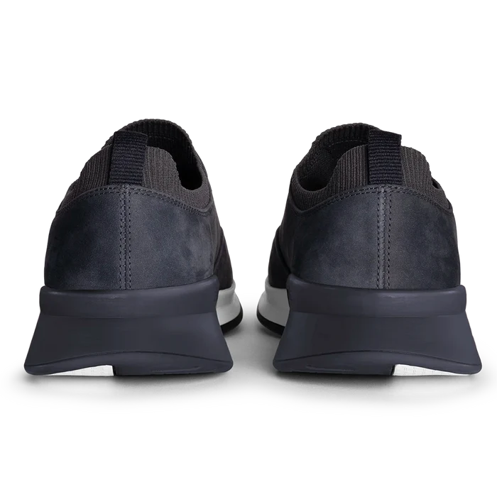 The Hybrid in Cobalt Blue Nubuck by Amberjack - Back View