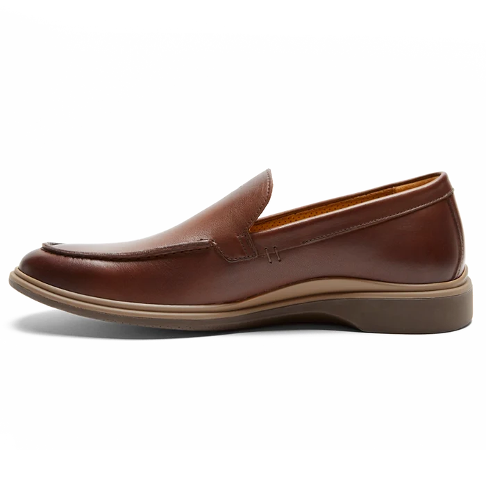 The Loafer in Chestnut Brown by Amberjack - Medial View