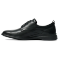 The Original Dress Shoe by Amberjack in Obsidian Black - Medial View