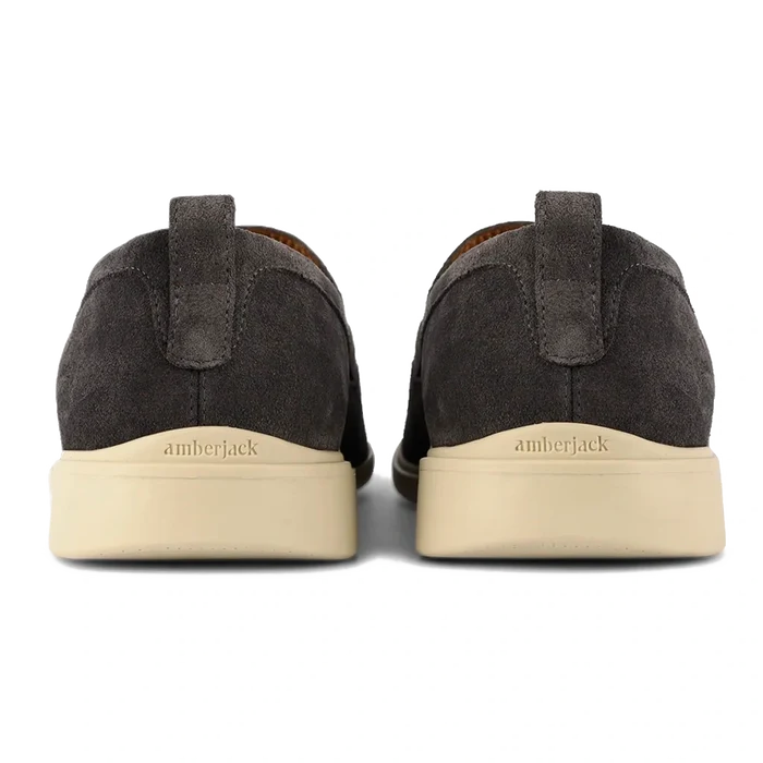 The Slip-On in Carbon by Amberjack - Back View