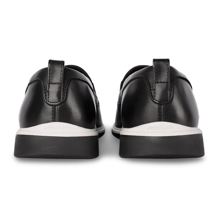 The Slip-On in Onyx by Amberjack - Back View