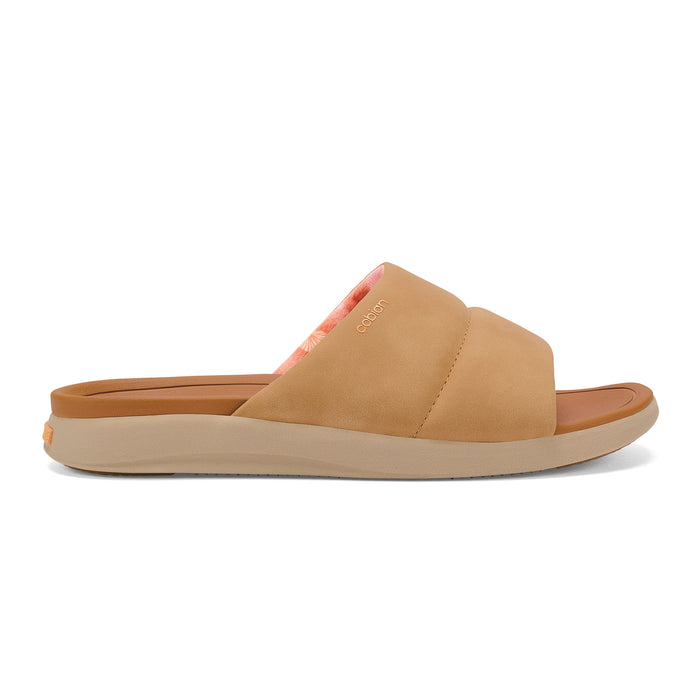 Cobian Tolula Slide Tan 3 Quarter View #color_tan