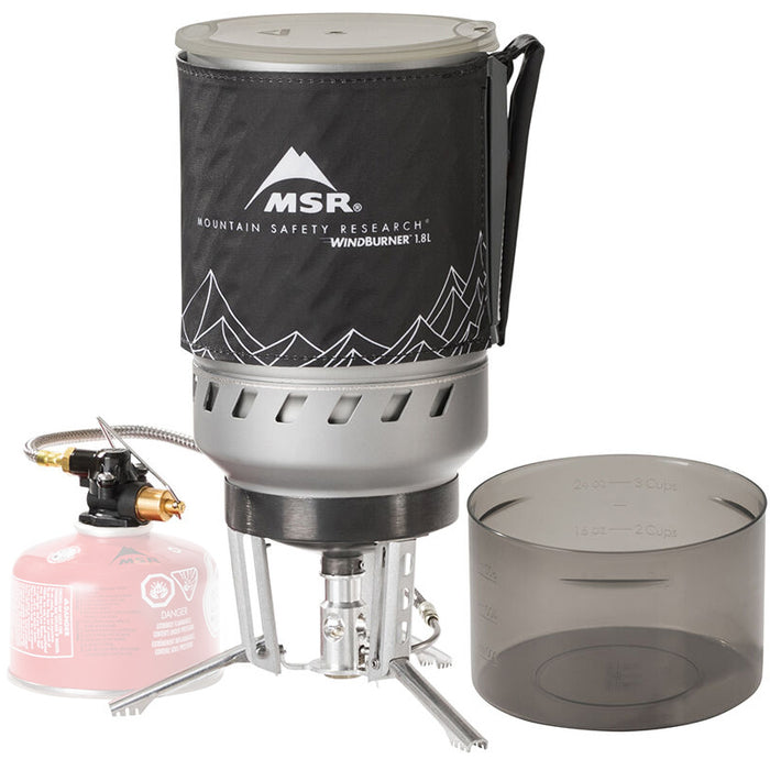 WindBurner® Duo Stove System | Remove bowl before placing pot on stove.
