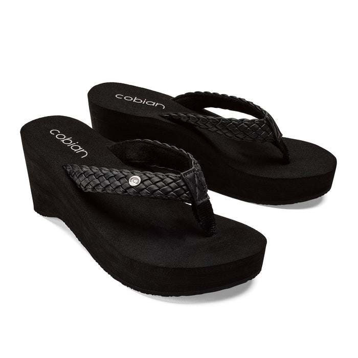 Cobian Zoe Black 3 Quarter View #color_black